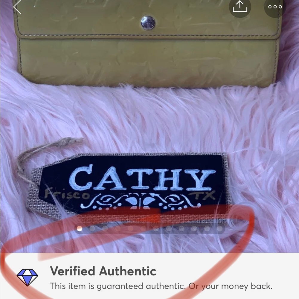 Project Ready! Louis Vuitton Monogram Vernis Sarah Wallet - Picture 12 of 12